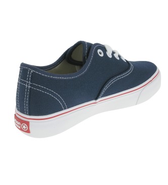 Beppi Navy canvas sneakers