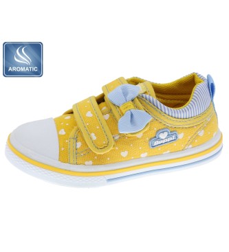Beppi Canvas Sneakers geel
