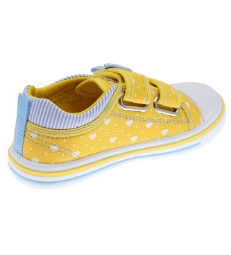 Beppi Canvas Sneakers geel