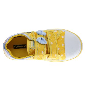Beppi Canvas Sneakers yellow