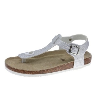 Beppi Bio sandals for men 2198943 silver