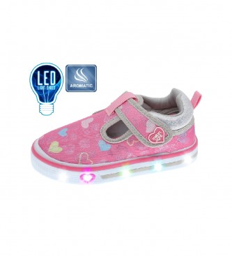 Beppi Trainers with lights 2189820 fuchsia