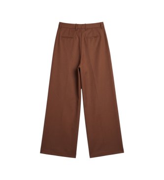 Berwich Brown pleated pants