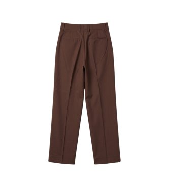 Berwich Pantalon Serena Crop marron