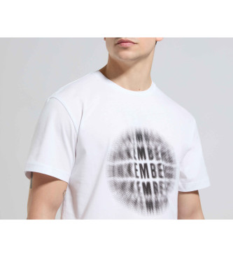 Bikkembergs T-shirt met witte Pop-print