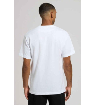 Bikkembergs T-shirt com logtipo branco