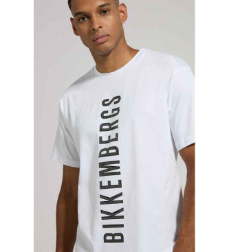 Bikkembergs T-shirt med hvidt logo