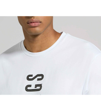 Bikkembergs T-shirt avec logo blanc