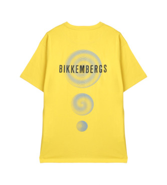 Bikkembergs T-shirt gelb illustration