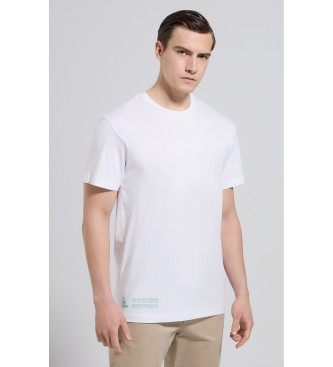 Bikkembergs T-shirt ilustrao branca