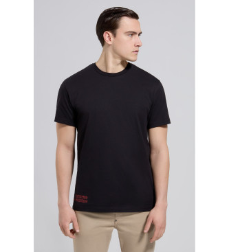 Bikkembergs T-shirt illustration black