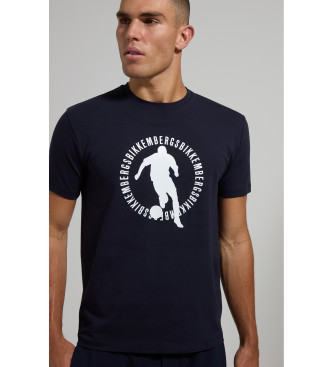 Bikkembergs Slim Fit T-shirt marine