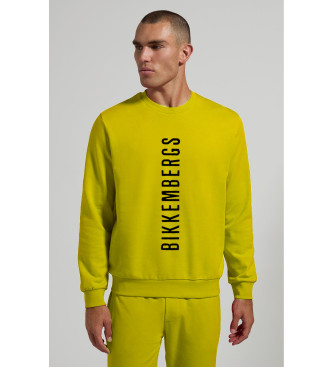 Bikkembergs Set sportivo con logo giallo