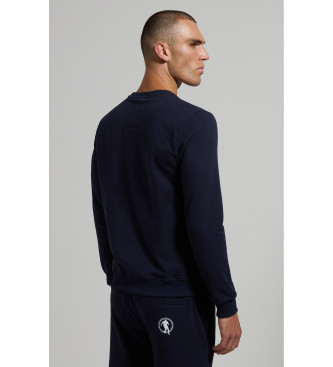 Bikkembergs Set sportivo con logo rotondo blu scuro