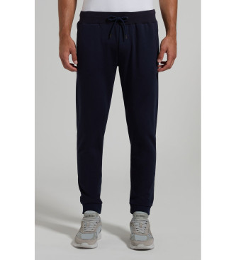 Bikkembergs Sporty st med rundt logo i navy