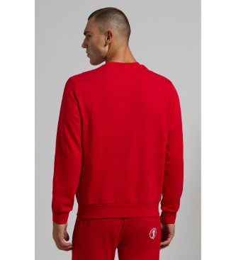 Bikkembergs Conjunto desportivo com logtipo redondo vermelho