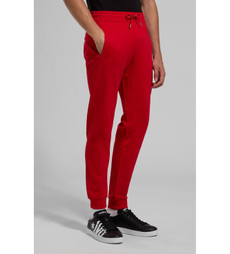 Bikkembergs Sportliches rotes Rundlogo-Set