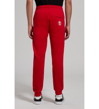 Bikkembergs Sportliches rotes Rundlogo-Set