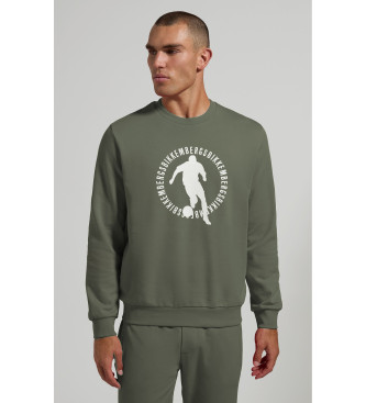 Bikkembergs Ensemble de sport vert avec logo rond