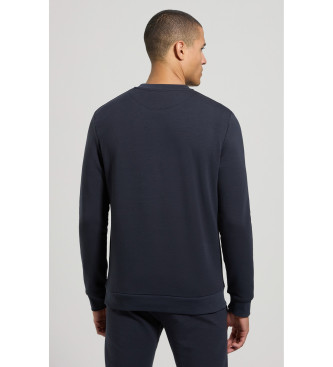 Bikkembergs Blue 3D sweatshirt