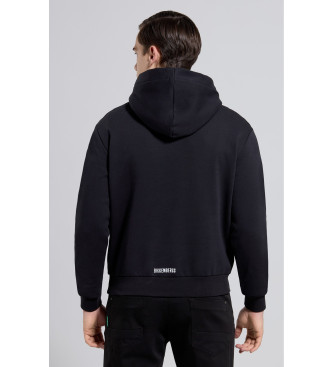 Bikkembergs Sweatshirt com ilustrao a preto