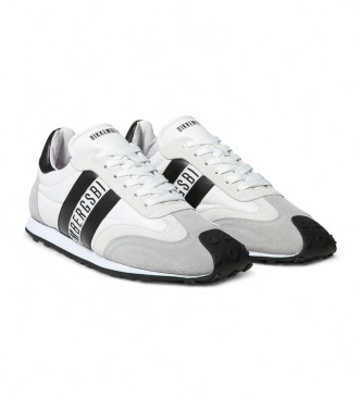 Bikkembergs Sneaker Guti in pelle bianca