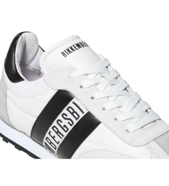 Bikkembergs Zapatillas de piel Guti blanco