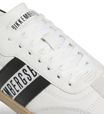 Bikkembergs Baskets en cuir Recoba blanc