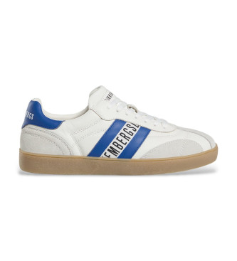 Bikkembergs Leather Sneakers Recoba white