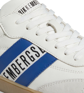 Bikkembergs Tnis de couro Recoba branco