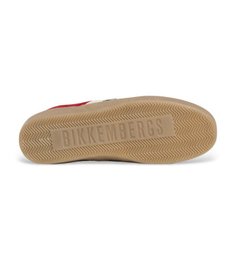 Bikkembergs Leder Sneakers Recoba rot