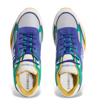 Bikkembergs Zapatillas Retro azul, verde