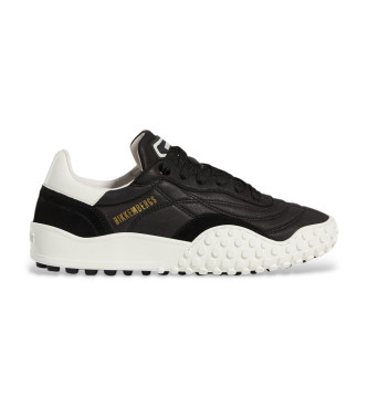 Bikkembergs Indendrs lder-sneakers sort