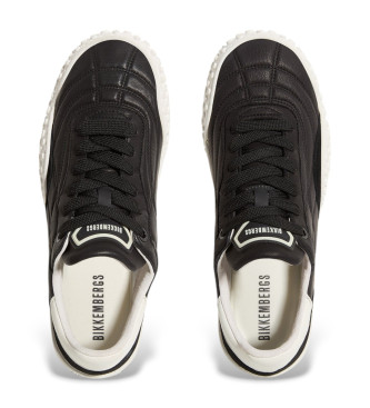 Bikkembergs Sneakers i lder fr inomhusbruk svart