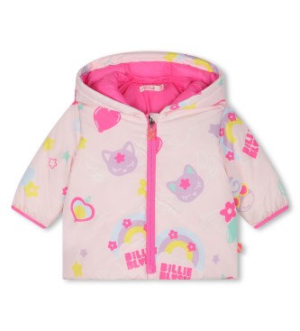 Billieblush Roze gewatteerde anorak