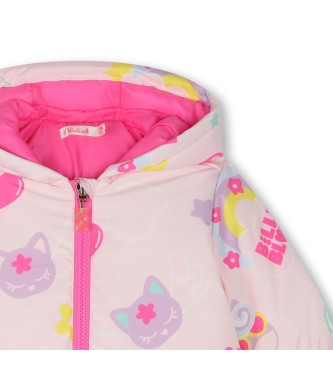 Billieblush Roze gewatteerde anorak