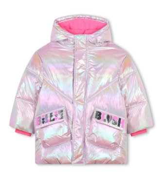 Billieblush Roze anorak met capuchon