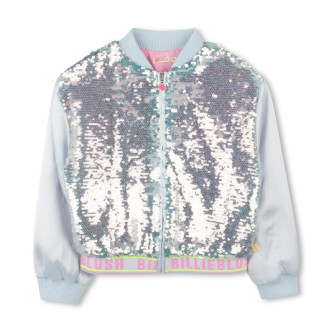 Billieblush Silver sequin jacket 