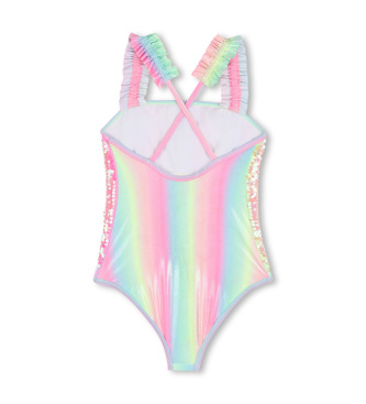 Billieblush Costume da bagno con paillettes multicolore