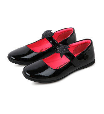 Billieblush Ballerinas aus schwarzem Lackleder