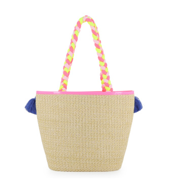 Billieblush borsa da spiaggia beige