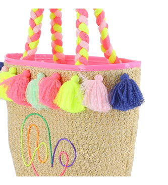 Billieblush borsa da spiaggia beige