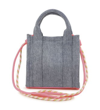 Billieblush Grey denim bag