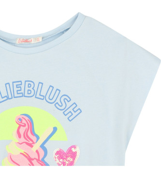 Billieblush T-shirt with blue ice cream print