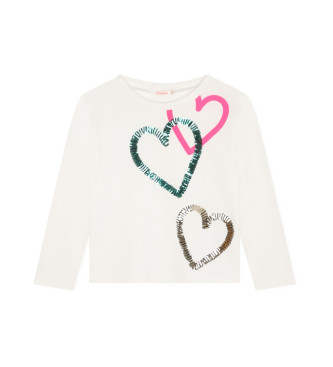 Billieblush Vit stickad T-shirt 