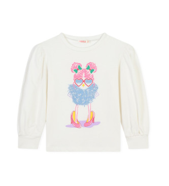 Billieblush Vit stickad T-shirt