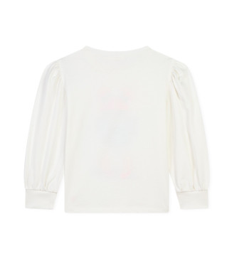 Billieblush T-shirt de malha branca