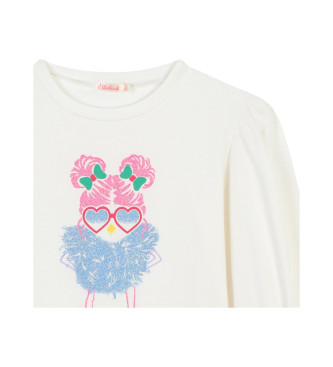 Billieblush T-shirt de malha branca