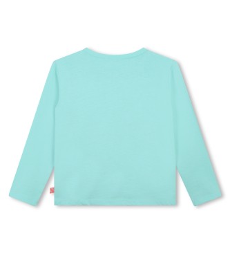 Billieblush Long sleeve blue T-shirt