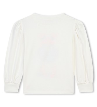 Billieblush White knitted T-shirt